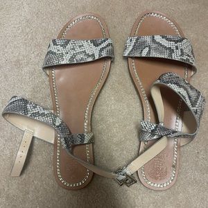 Vince Camuto Snake Print Sandals